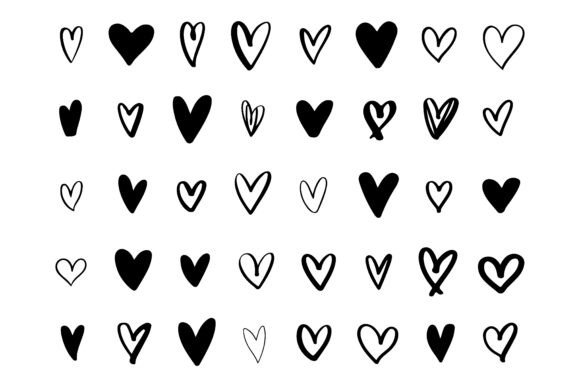 Bring Your Creative Vision to Life with Editable Vector Heart Elements