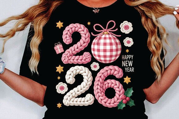 Celebrate with Style: 2026 Happy New Year and Christmas PNGs