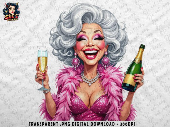 Champagne Diva | Glam Granny: Vintage Glamour for Modern Projects