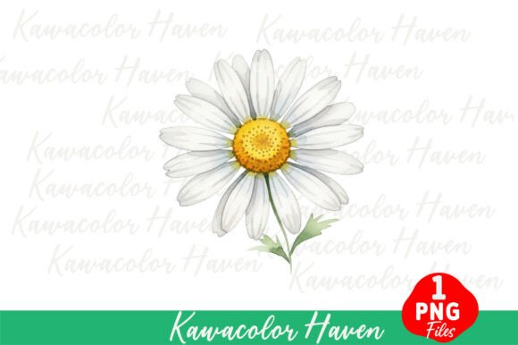 Watercolor Daisy Flower Isolated: A Fresh Take on Floral Design